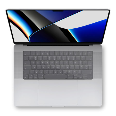 Olixar Clear Ultra-Thin Keyboard Protector - For MacBook Pro 16" 2023