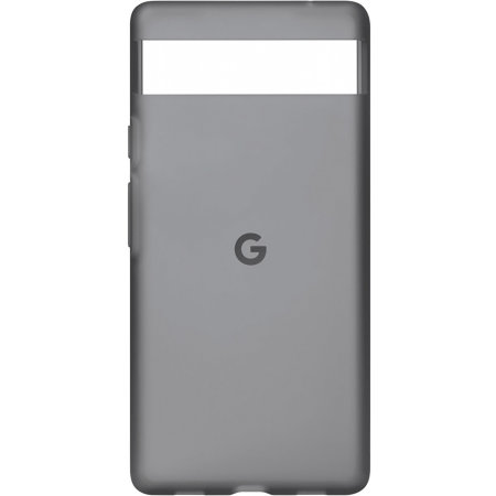 Official Google Protective Charcoal Case - For Google Pixel 6a