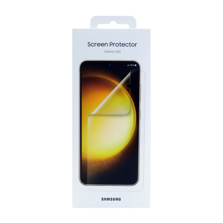 Official Samsung 2 Pack Film Screen Protector - For Samsung Galaxy S23