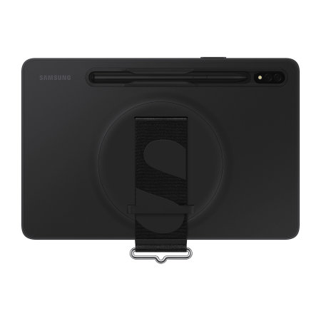 Official Samsung Black Strap Cover - For Samsung Galaxy Tab S7/S8