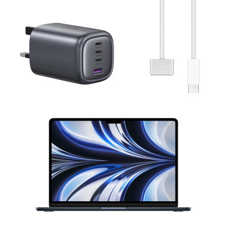 UGREEN 100W 4-Port USB-C UK Mains Fast GaN MacBook/iPhone/iPad Wall Charger