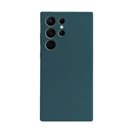 Olixar Dark Green Silicone Case -  For Samsung S23 Ultra