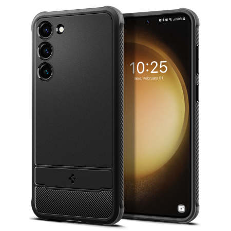  Spigen Cryo Armor Designed for Galaxy S23 Ultra Case (2023) -  Matte Black : Cell Phones & Accessories