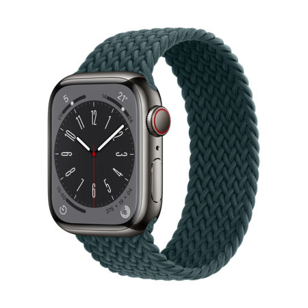 Braided Solo Loop Watch Bands For Apple Watch 44mm Apple Watch