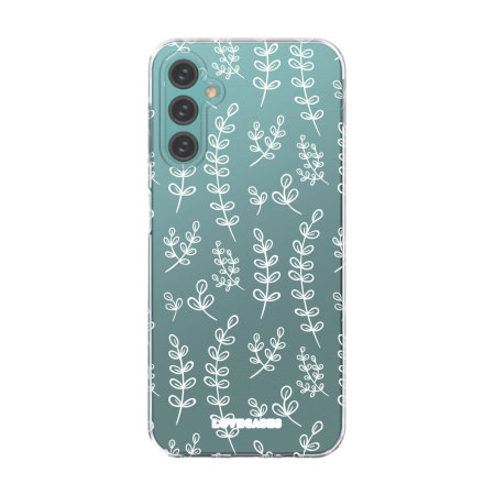 LoveCases White Botanical Gel Case - For Samsung Galaxy A14