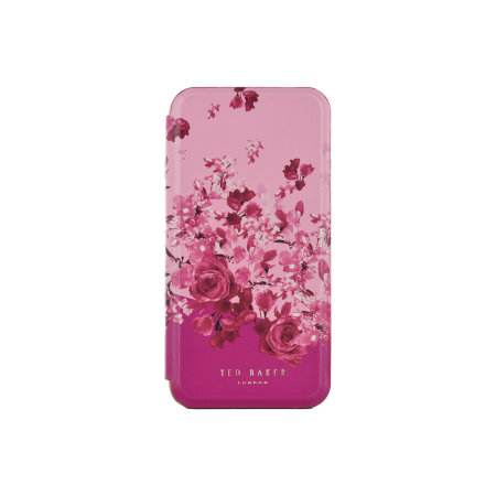 Ted Baker Scattered Flowers Mirror Folio Case - iPhone 11