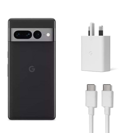 Official Google 30W USB-C Fast Charger and Cable - For Google Pixel 7a
