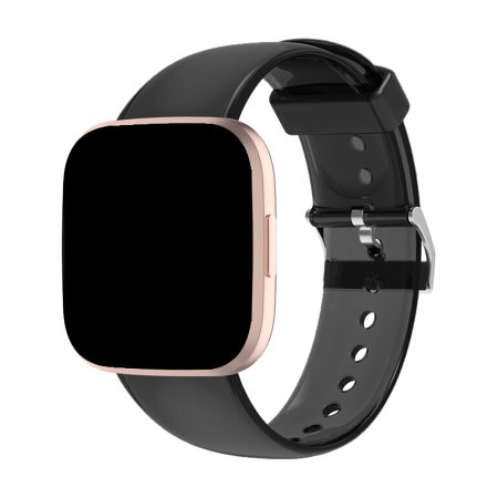 Lovecases Black TPU Watch Strap For Fitbit Versa 2