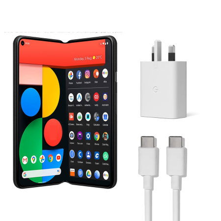Official Google White 30W USB-C Fast Charger - Mobile Fun Ireland