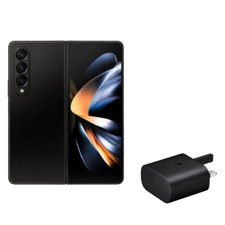 Official Samsung Black 25W PD USB-C Charger - For Samsung Galaxy Z Fold5
