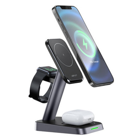 Acefast 3-in-1 15W Adjustable MagSafe Wireless Charging Stand