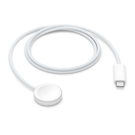 Official Apple Watch White 1M MagSafe USB-C Charging Cable