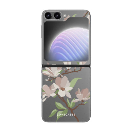 Lovecases White Cherry Blossom Case - For Samsung Galaxy Z Flip5