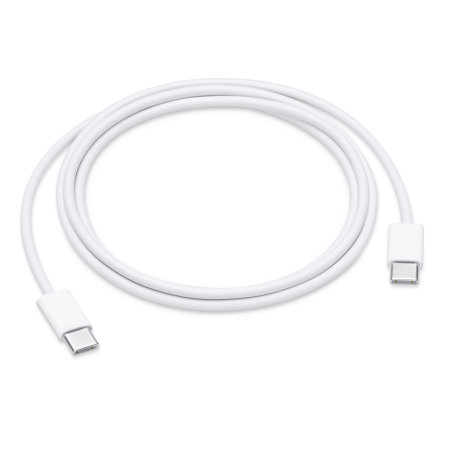 Official Apple White 1M USB-C to USB-C Cable - For iPhone 15 Pro Max