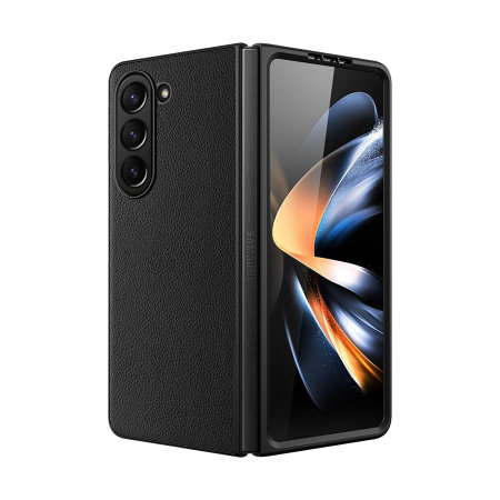 Olixar Eco-Leather Black Case - For Samsung Galaxy Z Fold5