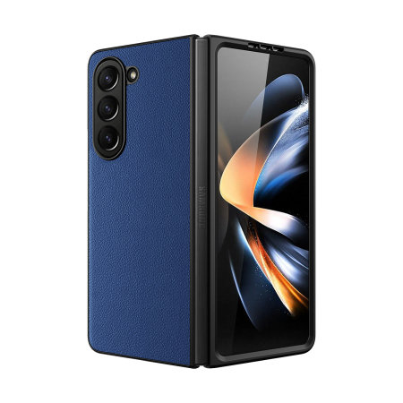 Olixar Eco-Leather Blue Case - For Samsung Galaxy Z Fold5