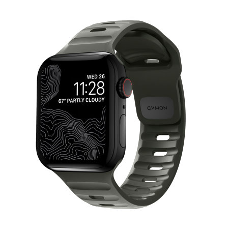 Gray sport discount band apple watch