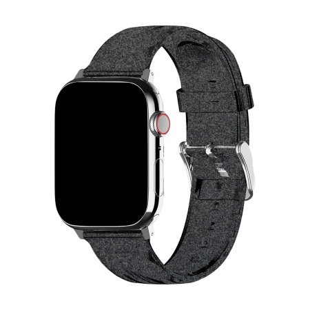 Lovecases Black Glitter TPU Apple Watch Straps - For Apple Watch Series 9  45mm - Mobile Fun Ireland