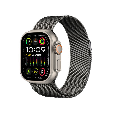 Apple Watch - Apple Watch トレイルループ　グレイ　S/Mサイズ Apple Watch Ultra（GPS + Cellularモデル）- チタニウムケース