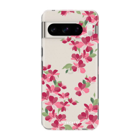 LoveCases Red Cherry Blossom Gel Case - For Google Pixel 8 Pro
