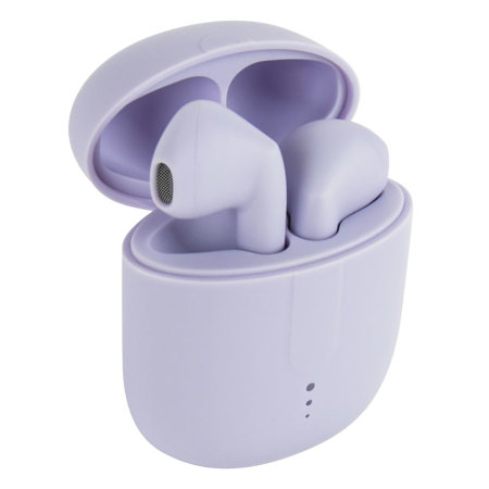 Setty Lilac True Wireless Earbuds with Charging Case