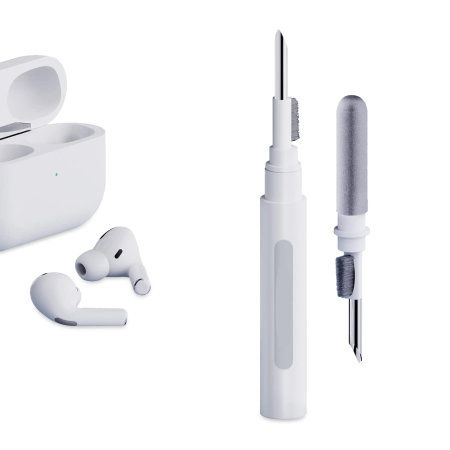 Olixar White Cleaning Kit - For AirPods and Earbuds