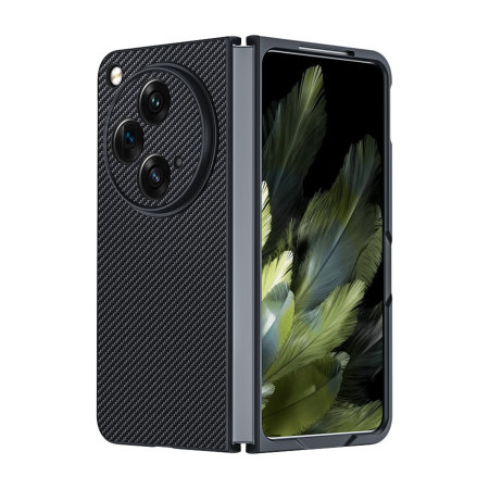 Olixar Black Carbon Fibre Case For OnePlus Open