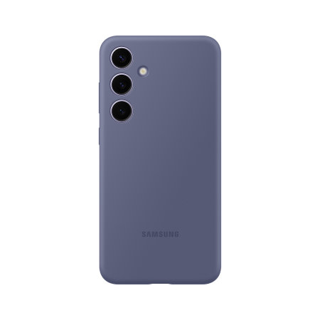 Official Samsung Violet Silicone Case - For Samsung Galaxy S24 Plus