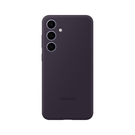 Official Samsung Dark Violet Silicone Case - For Samsung Galaxy S24