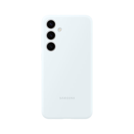 Official Samsung White Silicone Case - For Samsung Galaxy S24
