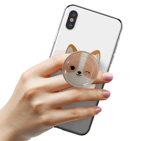 Squishmallows Regina The Corgi Phone Grip & Stand