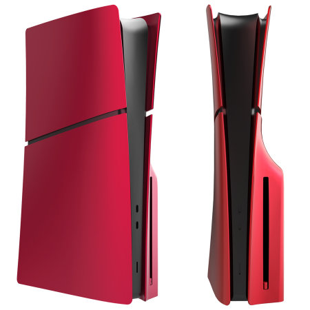 Olixar PS5 Slim Disc Edition Faceplates - Red