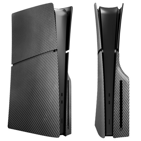 Olixar PS5 Slim Disc Edition Faceplates - Carbon Fibre