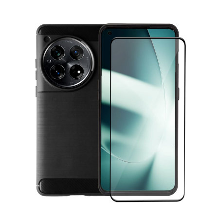 Olixar Sentinel Case & Tempered Glass Screen Protector - For OnePlus 12