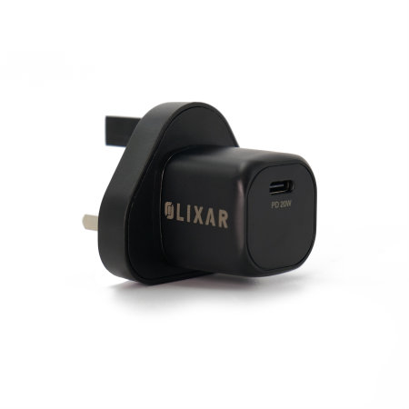 Olixar Basics Black Mini 20W USB-C PD Wall Charger - For Samsung Galaxy A15