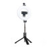 XO 2-in-1 Extendable Selfie Stick & Tripod with LED Ring Light & Bluetooth Remote 1
