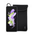 Olixar Black Shock and Impact Resistant Neoprene Pouch with Card Slot - For Samsung Galaxy Z Flip 6 1