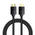 Baseus 8k HDMI Cable for TVs and Monitors - 1m - Black 1