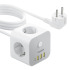 Baseus PowerCombo 7 In 1 Charging Adapter -  4 Plugs & 3 Plugs - 4000W 1