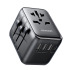 Joyroom Universal 4 Port Worldwide Travel Adapter -  EU / US / UK / JP / AU / CN 1