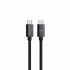 MaxLife 100W 2m Braided USB-C to C Charge & Sync Cable - Black 1