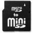 TransFlash Card Adapter - MicroSD to miniSD 1