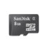 Carte MicroSDHC 8 Go SanDisk - sans adaptateur 1