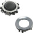 BlackBerry Replacement Trackball with Chrome Ring - Black 1