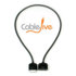 CableJive 30 Pin dockXtender for iPhone, iPad, and iPod - Black - 6ft 1