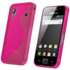 FlexiShield Wave Case For Samsung Galaxy Ace - Pink 1