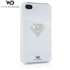 White Diamonds Crystal Case for iPhone 4S / 4 - Rainbow White 1