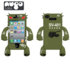 Coque silicone iPhone 4S / 4 Nugolabs Robotector - Army Tank 1