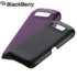 BlackBerry Original Hard Shell for Torch 9860 Twin Pack - Black/Purple 1