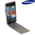 Originele Samsung Galaxy S2 Flip Cover - Grijs/Wit 1